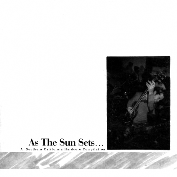 AOWW002 As the Sun Sets - A Southern California Hardcore Compilation, CD late 1999